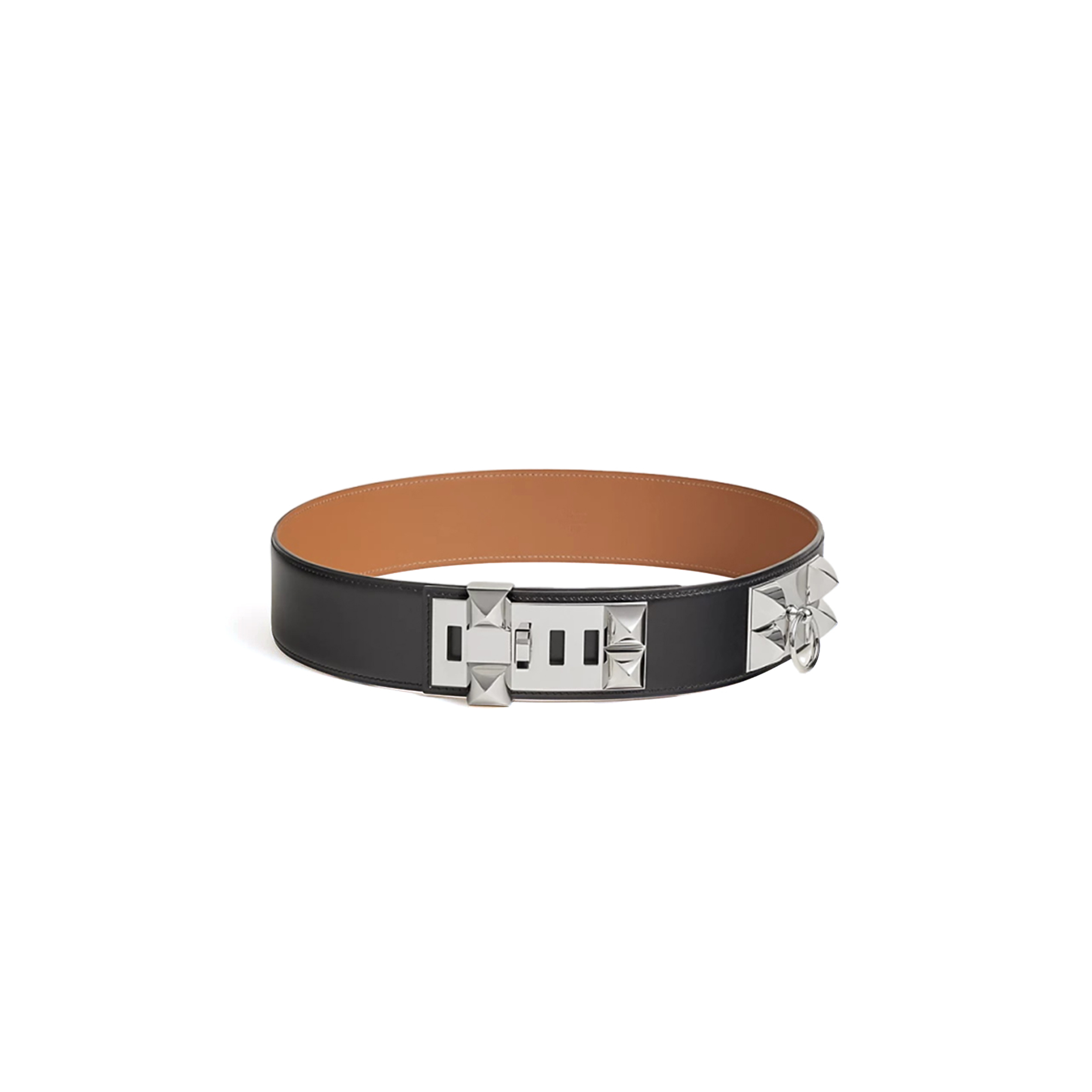 HERMÈS COLLIER DE CHIEN 50 BELT H010439CK89070
